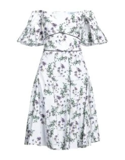 BLUMARINE Bianco Vestito Midi