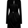 JUST CAVALLI Nero Vestito Corto -Marni Gabbana Outlet 15280687ve 14 f