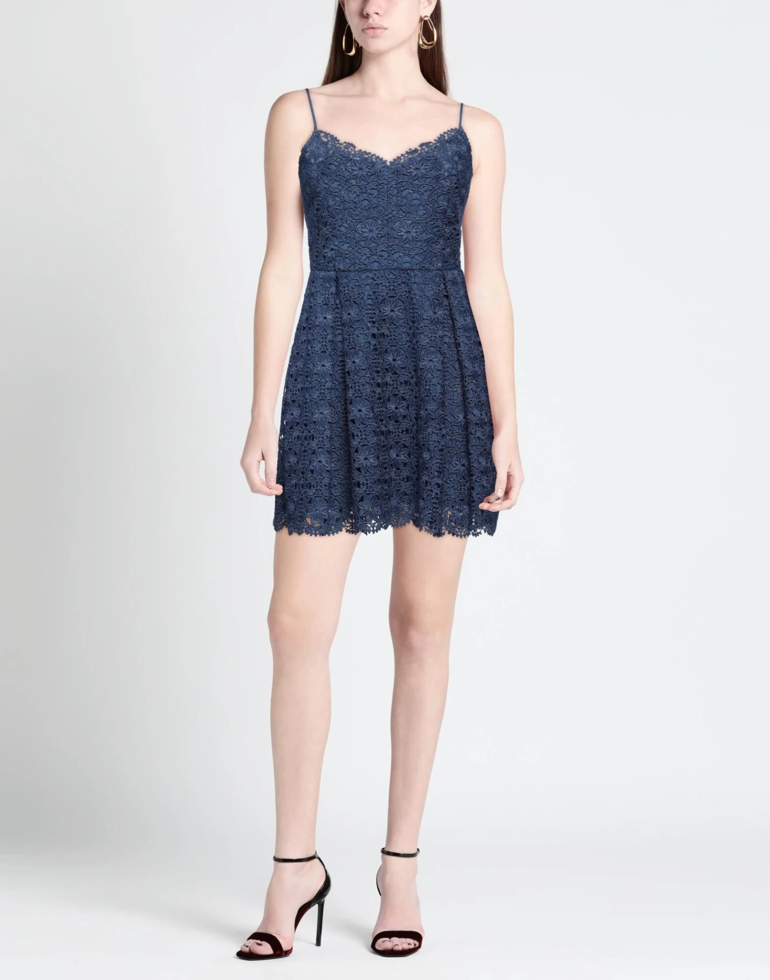 BLUMARINE Blu Vestito Corto 4 BLUMARINE Blu Vestito Corto - immagine 2