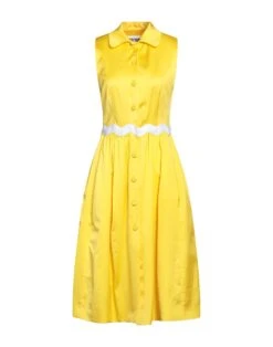 MOSCHINO Giallo Vestito Midi