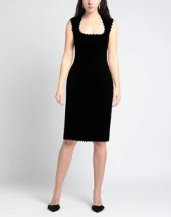 ALAIA ALAÏA Nero Vestito Midi -Marni Gabbana Outlet 15282025dk 14 e