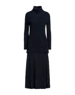 M MISSONI Blu Navy Vestito Da Ufficio