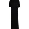CALVIN KLEIN Nero Vestito Midi -Marni Gabbana Outlet 15283366dm 14 f