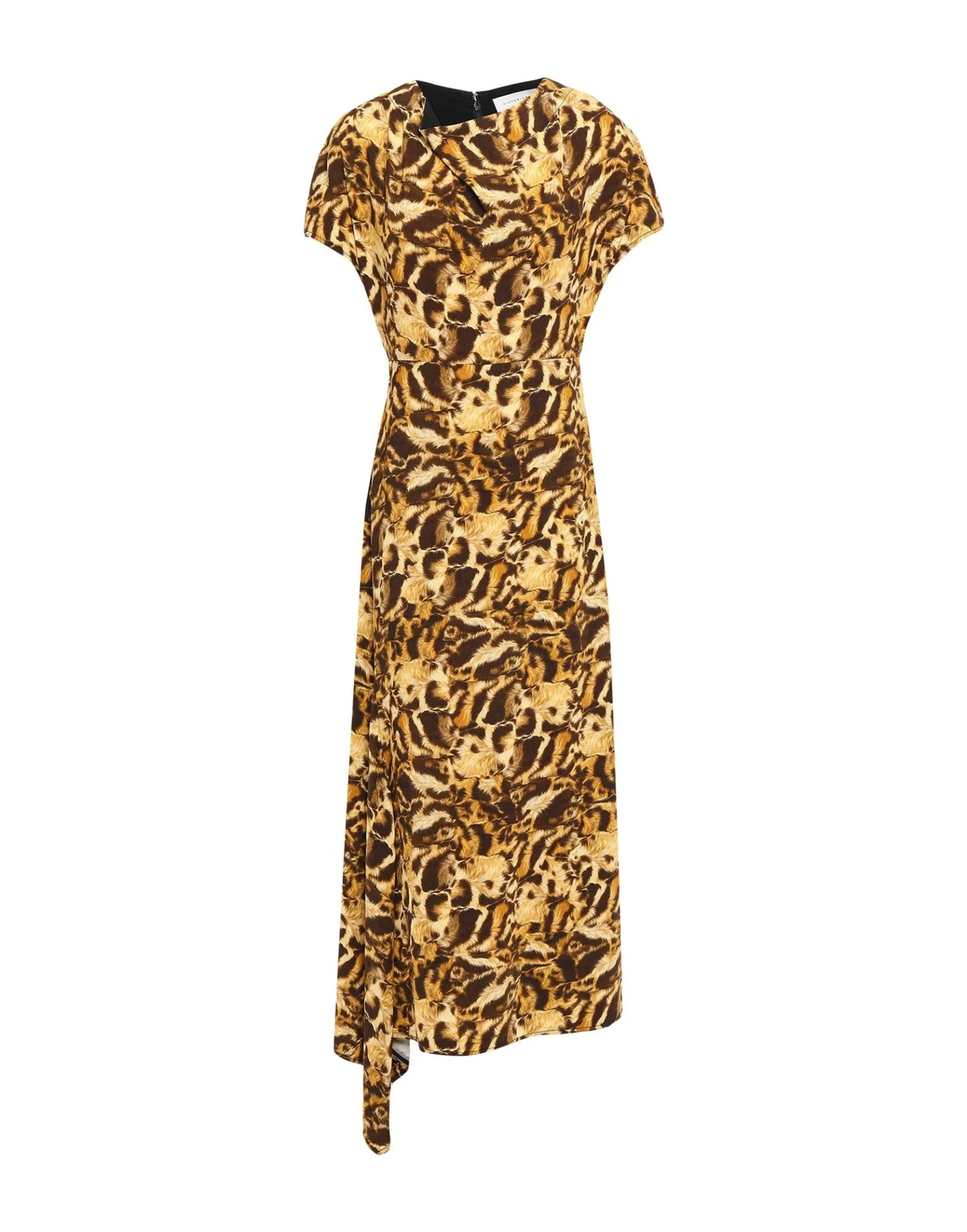 VICTORIA BECKHAM Sabbia Vestito Lungo 3 VICTORIA BECKHAM Sabbia Vestito Lungo