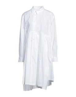 Comme Des Garcons COMME Des GARÇONS Bianco Vestito Chemisier