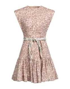 ZIMMERMANN Cipria Vestito Corto