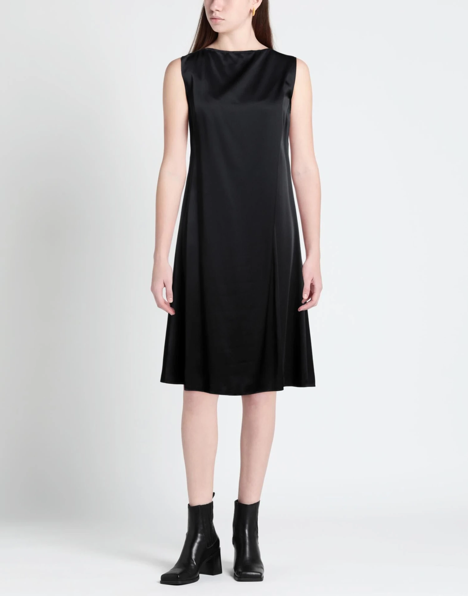 MAISON MARGIELA Nero Vestito Midi 4 MAISON MARGIELA Nero Vestito Midi - immagine 2