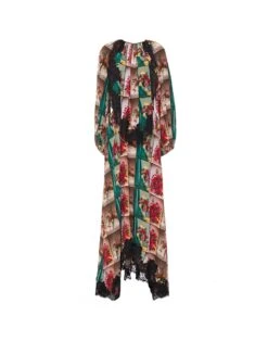 STELLA McCARTNEY Verde Vestito In Seta