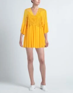 SELF PORTRAIT SELF-PORTRAIT Ocra Vestito Corto -Marni Gabbana Outlet 15286719xg 14 r