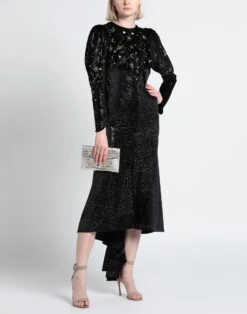 THE ATTICO Nero Vestito Elegante -Marni Gabbana Outlet 15287187jn 14 r