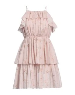 CELINE Rosa Antico Vestito Corto