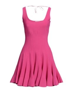 ALEXANDER MCQUEEN Fucsia Vestito Corto
