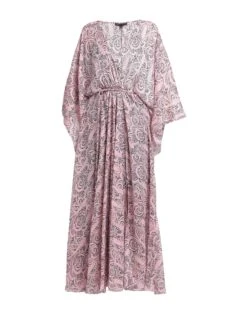 MAJE Rosa Vestito Lungo