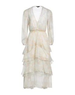 MAJE Mandarino Vestito Midi