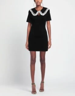 MAJE Nero Vestito Corto -Marni Gabbana Outlet 15287678li 14 r