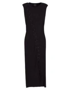 8 By YOOX Nero Vestito Midi