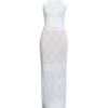 JUST CAVALLI Bianco Vestito Lungo -Marni Gabbana Outlet 15288897mw 14 f
