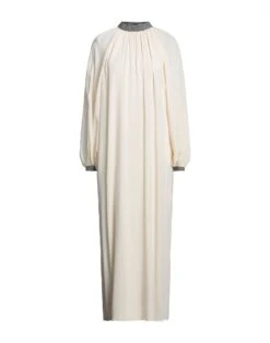 TORY BURCH Panna Vestito In Seta