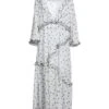 GANNI Bianco Vestito Midi 2 GANNI Bianco Vestito Midi -Marni Gabbana Outlet 15289963vl 14 f