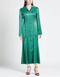NANUSHKA Verde Vestito Chemisier -Marni Gabbana Outlet 15290845gj 14 r