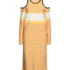 MARNI Giallo Vestito Midi -Marni Gabbana Outlet 15291318hk 14 f
