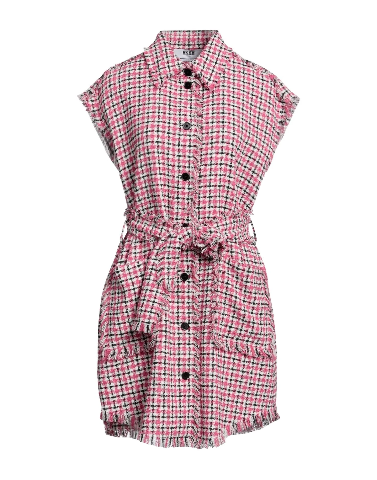 MSGM Fucsia Vestito Chemisier 3 MSGM Fucsia Vestito Chemisier