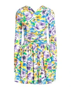 MSGM Viola Vestito Corto