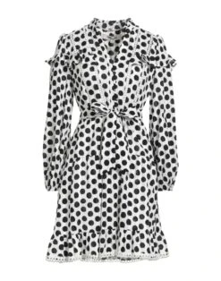 DIANE VON FURSTENBERG Bianco Vestito Corto