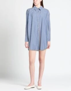 N°21 Blu Chiaro Vestito Chemisier -Marni Gabbana Outlet 15295252vo 14 e