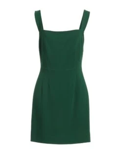 DOLCE & GABBANA Verde Smeraldo Vestito Corto