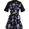 DESIGUAL Nero Vestito Chemisier 1 DESIGUAL Nero Vestito Chemisier -Marni Gabbana Outlet 15295525bg 14 f