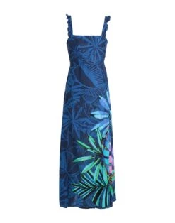 Marni Gabbana Outlet 25 DESIGUAL Blu Vestito Estivo