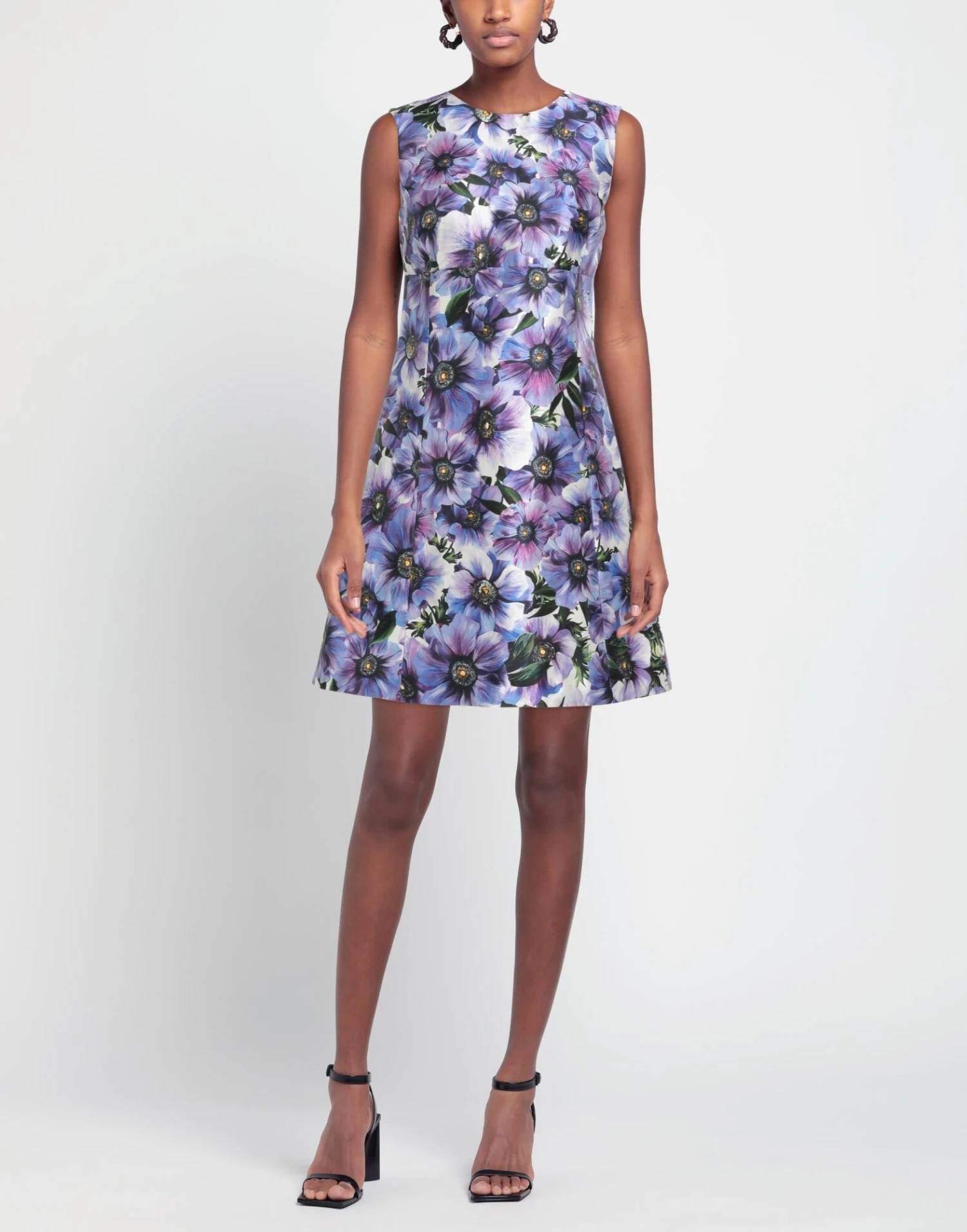 DOLCE & GABBANA Viola Vestito Corto 4 DOLCE & GABBANA Viola Vestito Corto - immagine 2