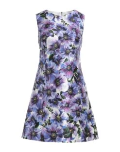 DOLCE & GABBANA Viola Vestito Corto
