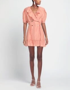 SANDRO Salmone Vestito Corto -Marni Gabbana Outlet 15296202rk 14 e