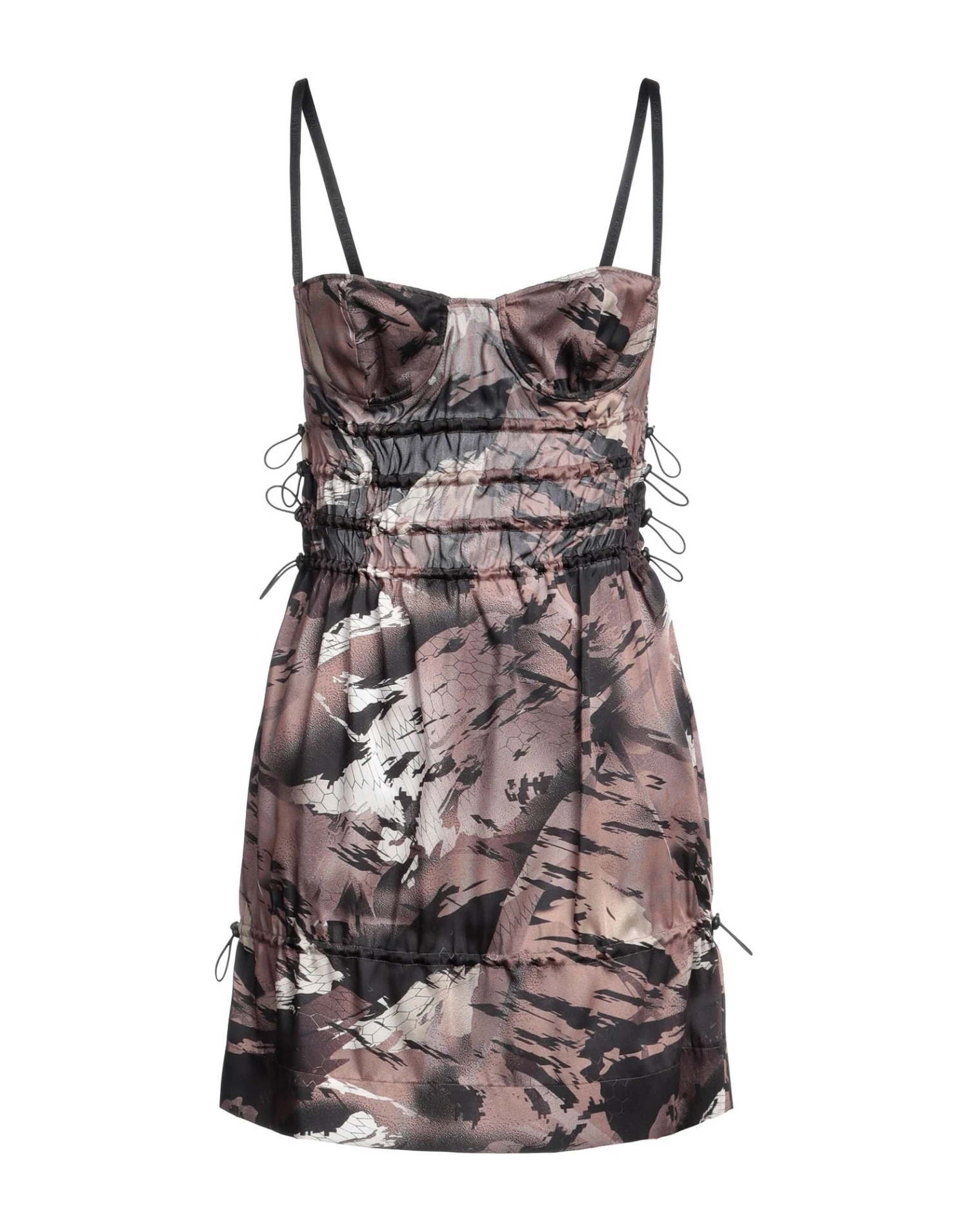 HERON PRESTON Marrone Vestito Corto 3 HERON PRESTON Marrone Vestito Corto