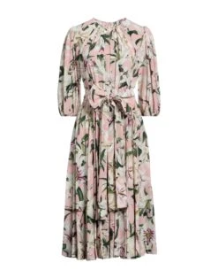 DOLCE & GABBANA Rosa Vestito In Seta