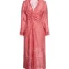 SANDRO Rosso Vestito Lungo -Marni Gabbana Outlet 15296464ir 14 f
