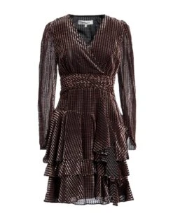 DIANE VON FURSTENBERG Nero Vestito Corto