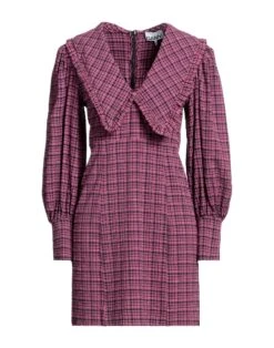 GANNI Fucsia Vestito Corto