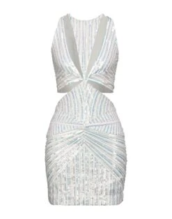 RETROFÊTE Bianco Vestito Corto