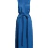 HELMUT LANG Blu China Vestito Midi 1 HELMUT LANG Blu China Vestito Midi -Marni Gabbana Outlet 15298825iw 14 f