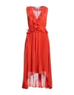 Marni Gabbana Outlet 7 SELF PORTRAIT SELF-PORTRAIT Rosso Pomodoro Vestito Midi