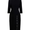 ALEXANDER MCQUEEN Nero Vestito Midi -Marni Gabbana Outlet 15299220ix 14 f