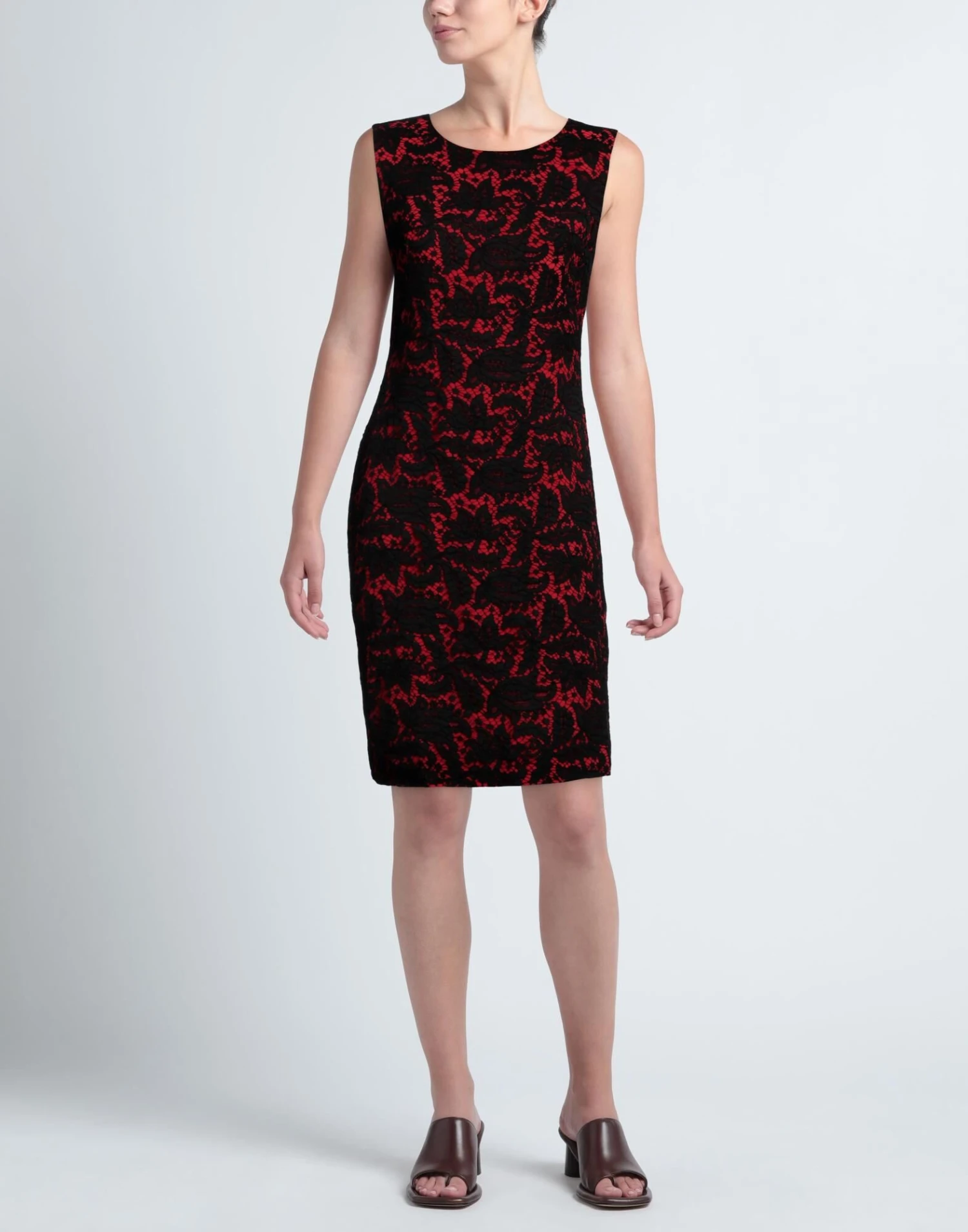 ALEXANDER MCQUEEN Rosso Vestito Midi 4 ALEXANDER MCQUEEN Rosso Vestito Midi - immagine 2