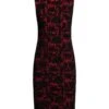ALEXANDER MCQUEEN Rosso Vestito Midi -Marni Gabbana Outlet 15299328pm 14 f