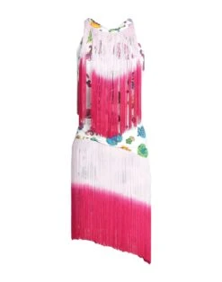 VERSACE JEANS COUTURE Bianco Vestito Midi