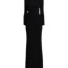 ALEXANDER MCQUEEN Nero Vestito Lungo -Marni Gabbana Outlet 15299940bc 14 f