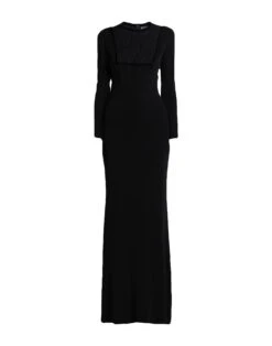 ALEXANDER MCQUEEN Nero Vestito Lungo