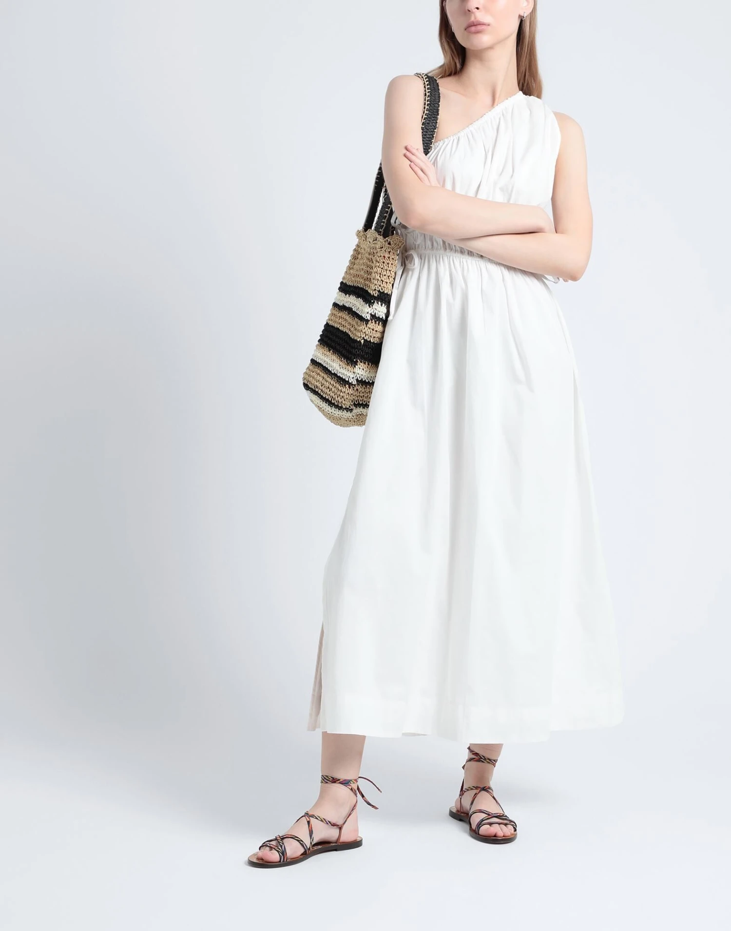 FAITHFULL THE BRAND Bianco Vestito Lungo 4 FAITHFULL THE BRAND Bianco Vestito Lungo - immagine 2